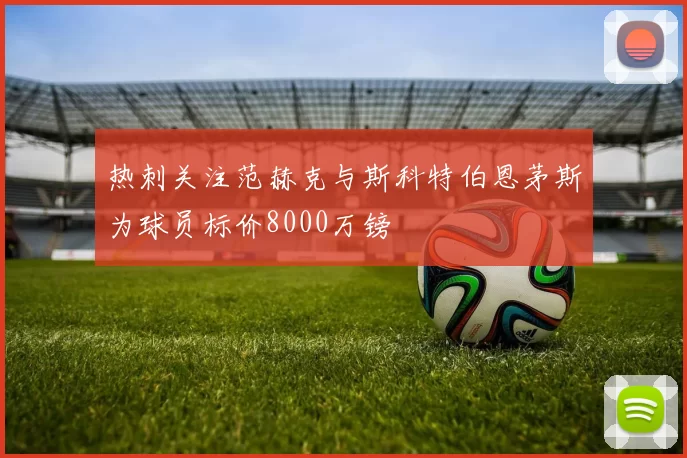 热刺关注范赫克与斯科特伯恩茅斯为球员标价8000万镑